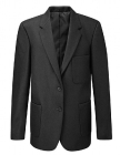 Girls Black Wool Blazer